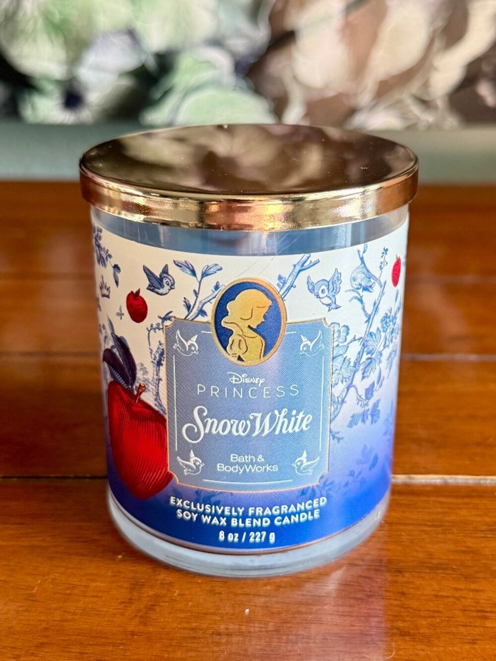 NEW DISNEY PRINCESS SNOW WHITE Single Wick Candle Bath & Body Works